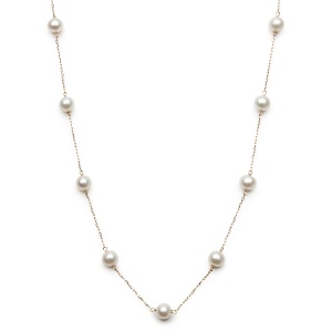 Freshwater Pearl Station Necklace Photo