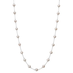 Freshwater Pearl Station Necklace Photo